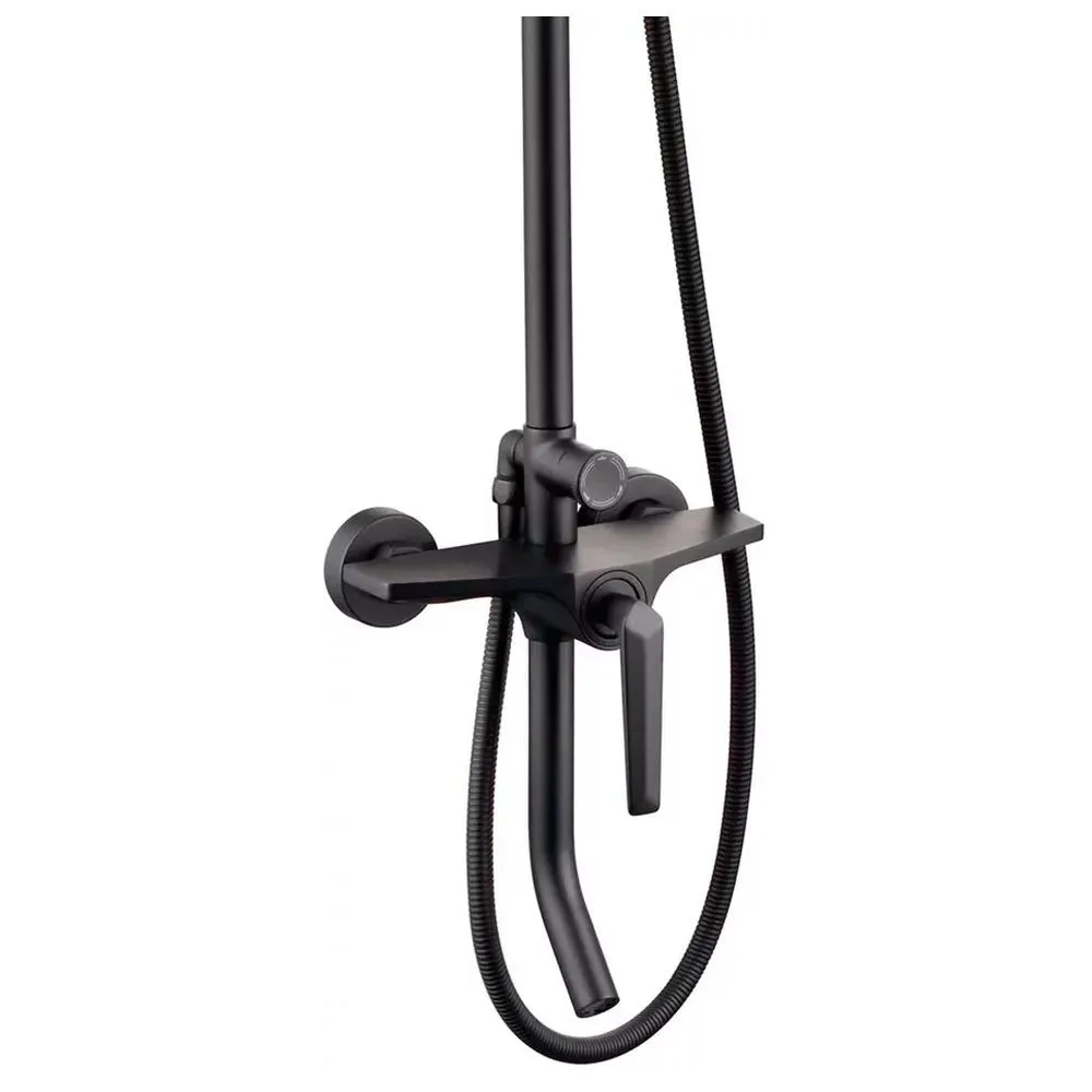 Душевая система Grocenberg GB7025BL, черный