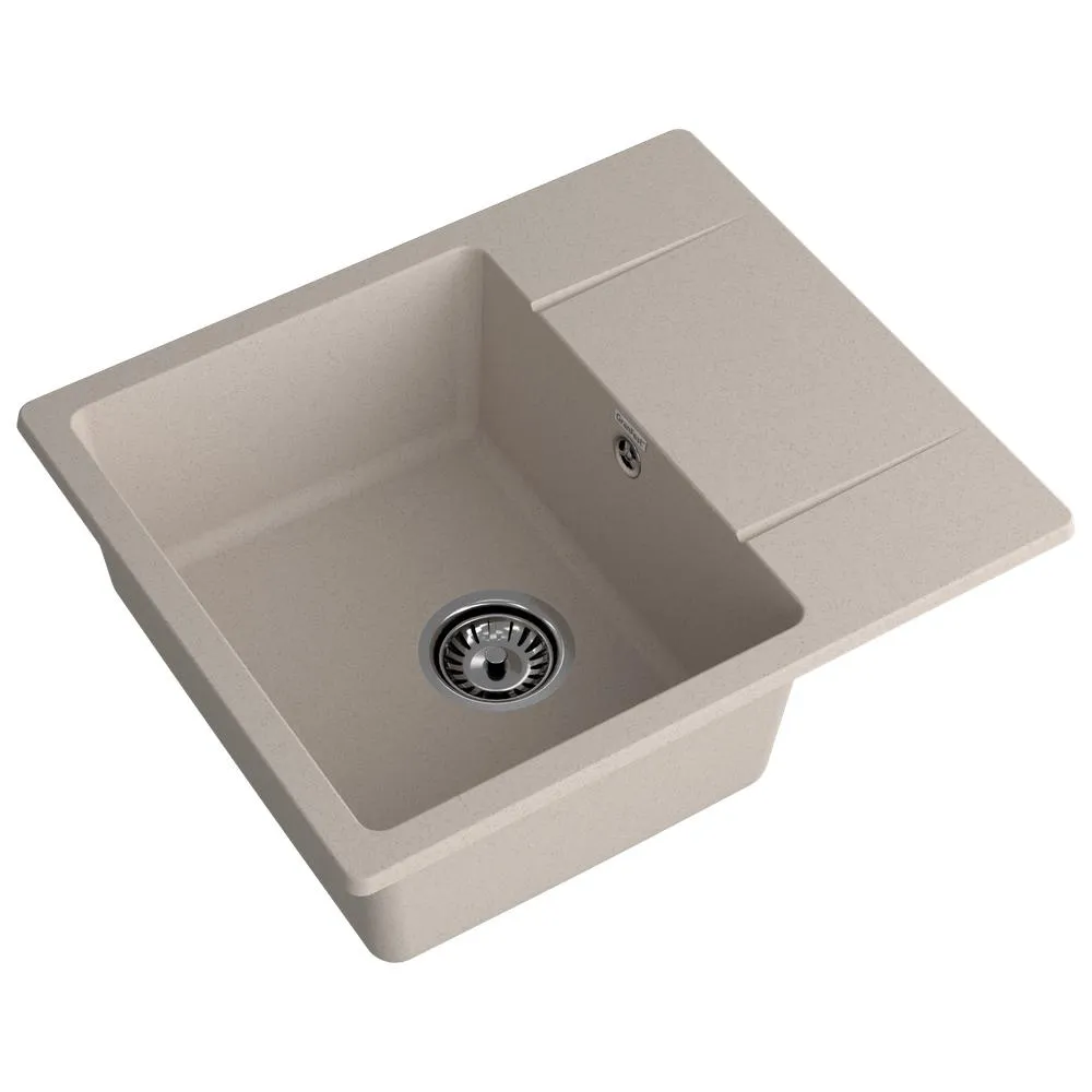 Кухонная мойка GranFest URBAN 258L, песочный