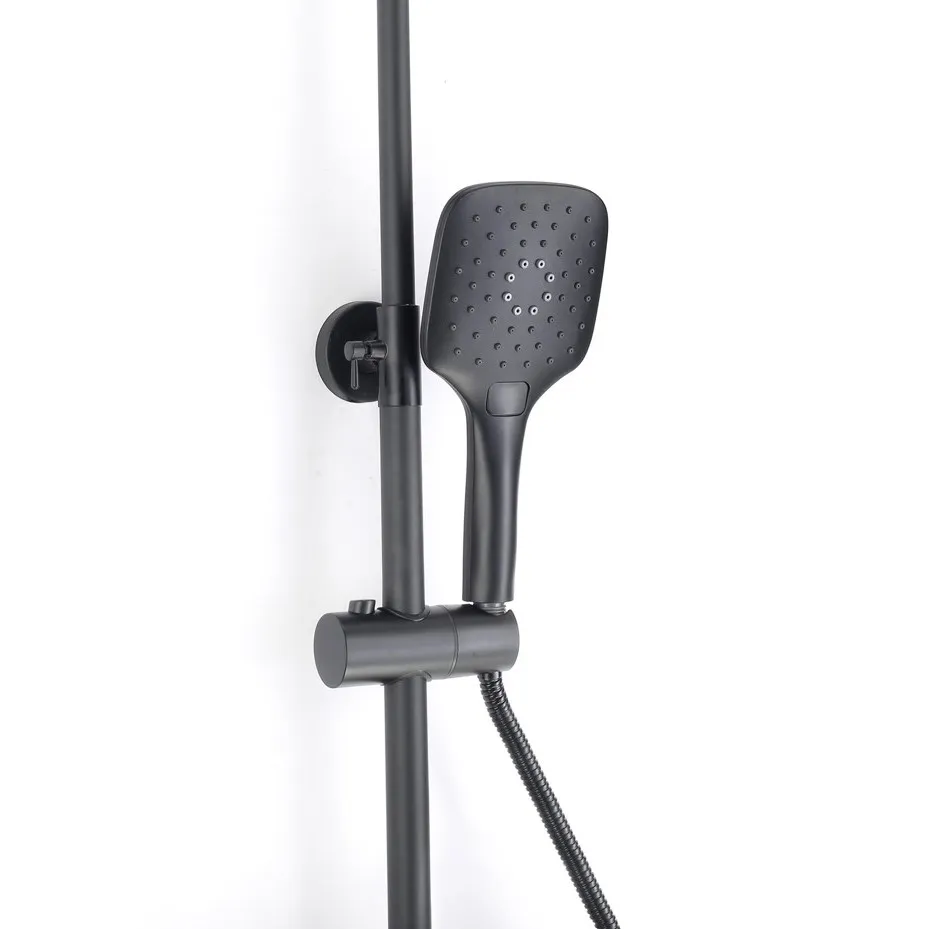 Душевая система с гигиеническим душем D-Lin D10A06, черный