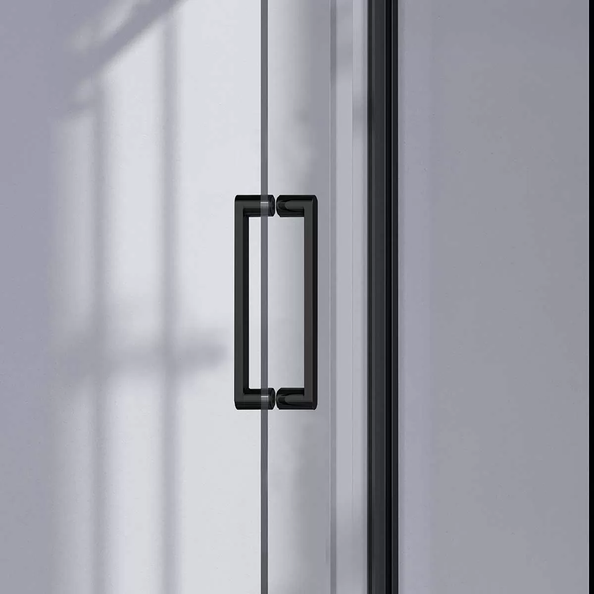 Душевая дверь Vincea Como-N (VDS-4CN140CLB) 1400х1950 мм, черный, стекло прозрачное