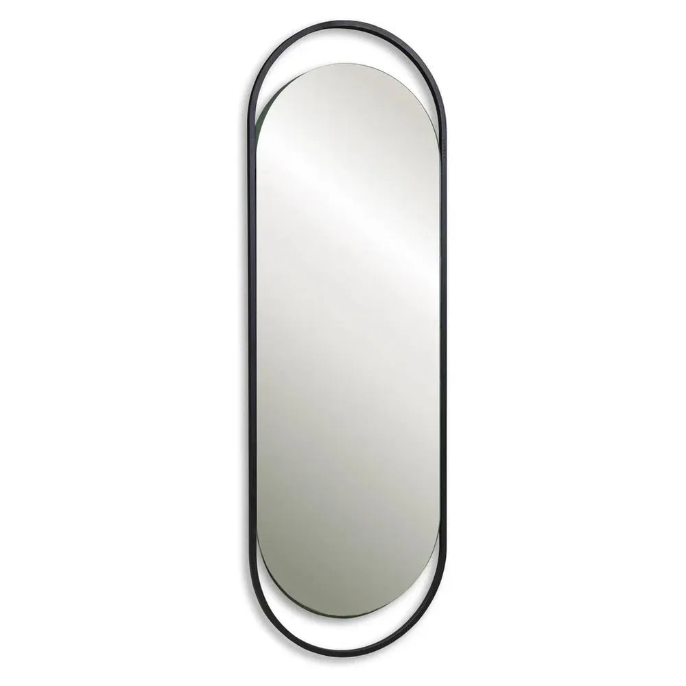 Зеркало Silver Mirrors Alba 500х1500 (металлическая рама, цвет черный)
