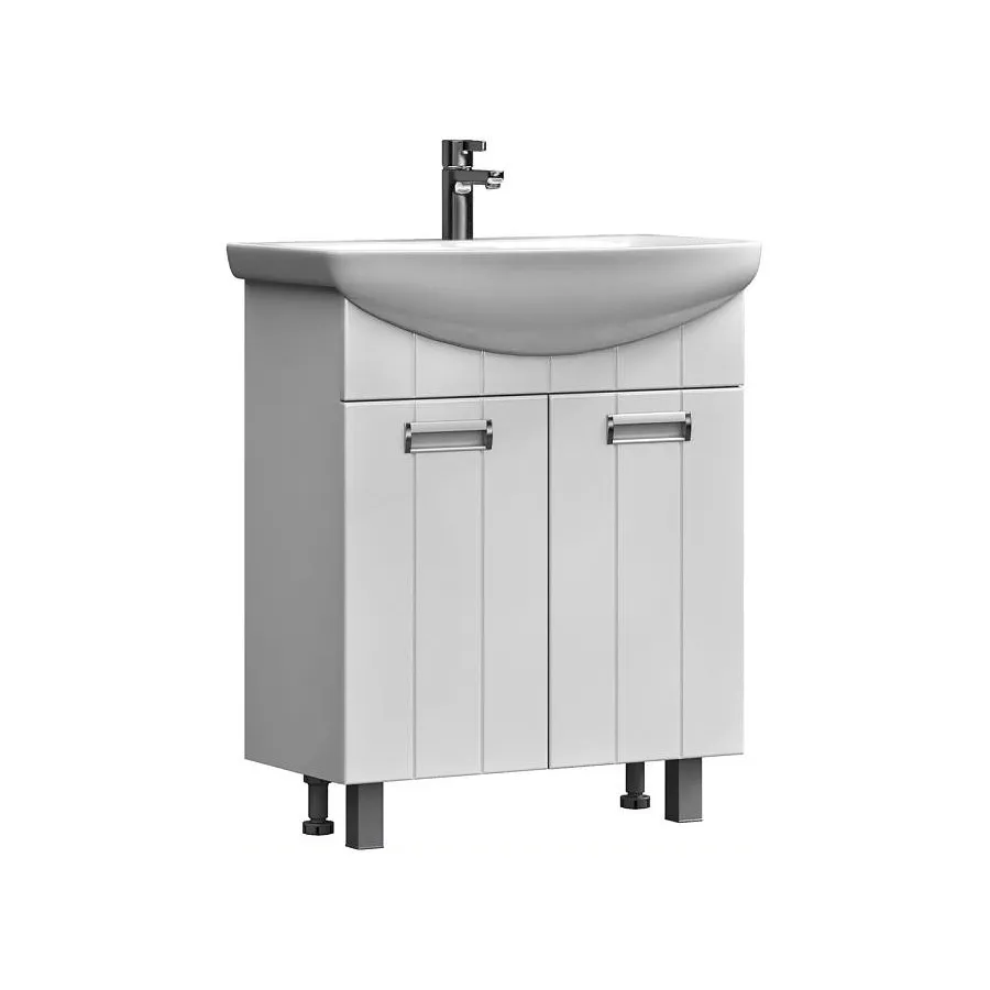 Тумба с раковиной напольная VIGO Diana tn.DIA.BAL.70.2D, 70 см