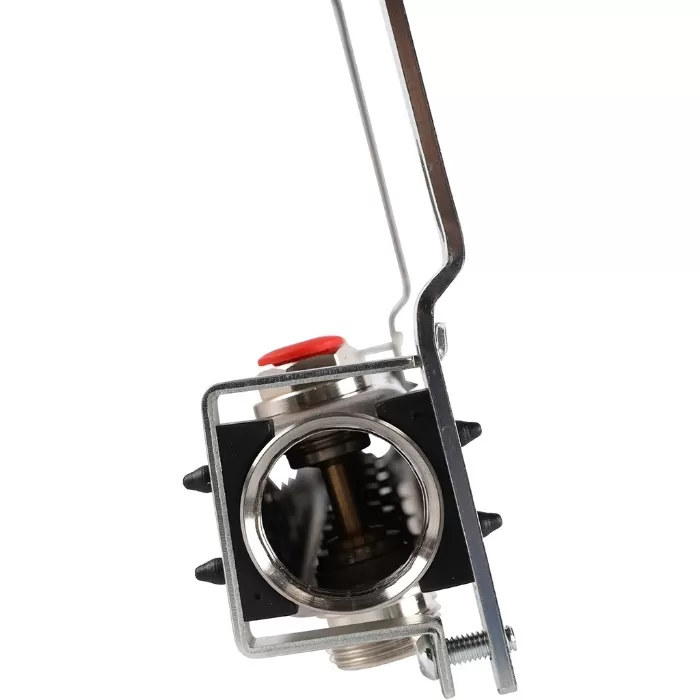 Коллектор Rommer 1"x3/4" на 6 контуров с запорными клапанами (нерж. сталь) (RMS-3200-000006)