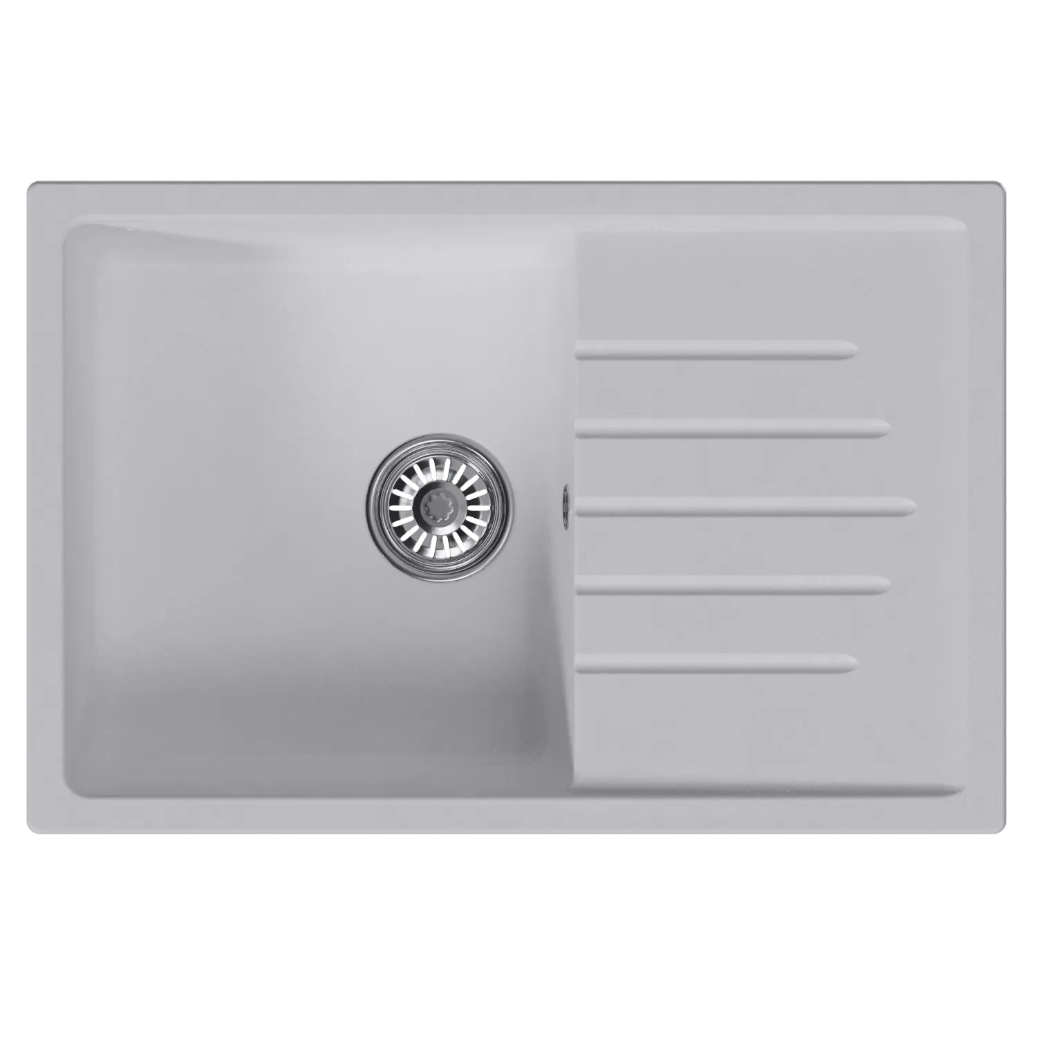 Мойка MIXLINE ML-GM19 с крылом  ультра-белая (341) 750*500*200мм NEW (551987)