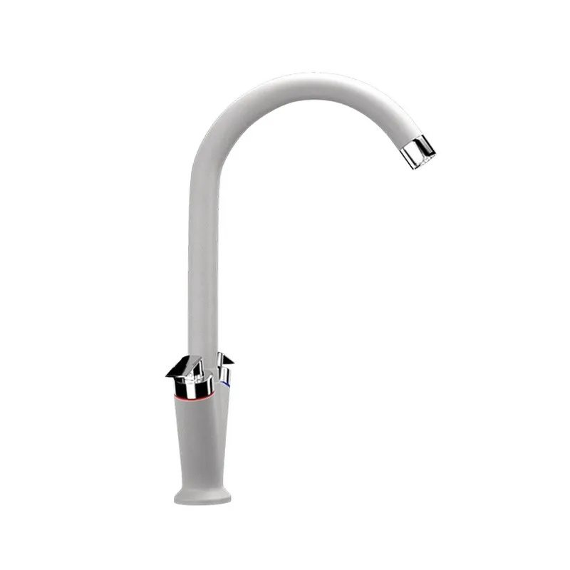 Смеситель для кухни Ulgran U-011-341, ультра-белый