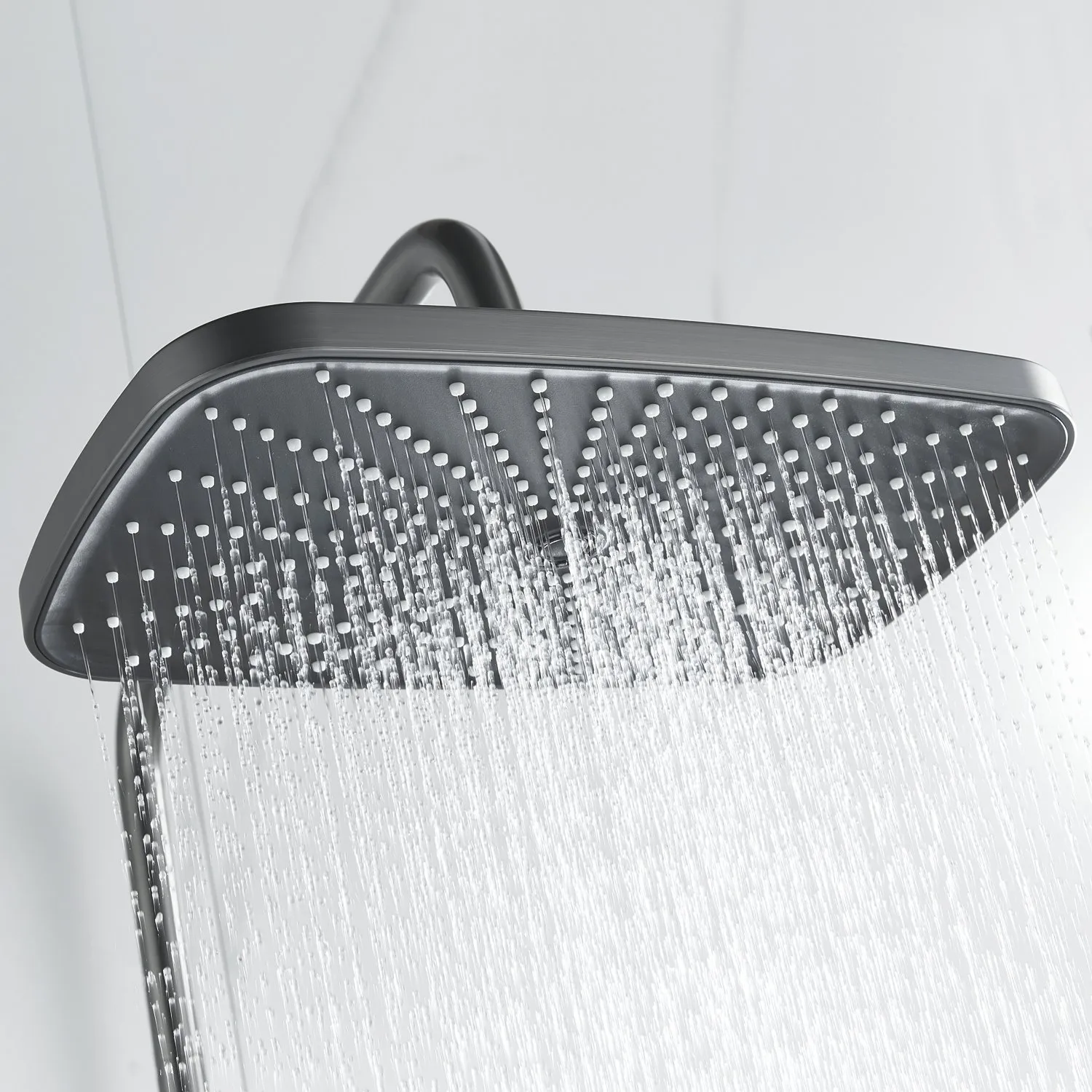 Душевая система Raffine F3685T, оружейная сталь
