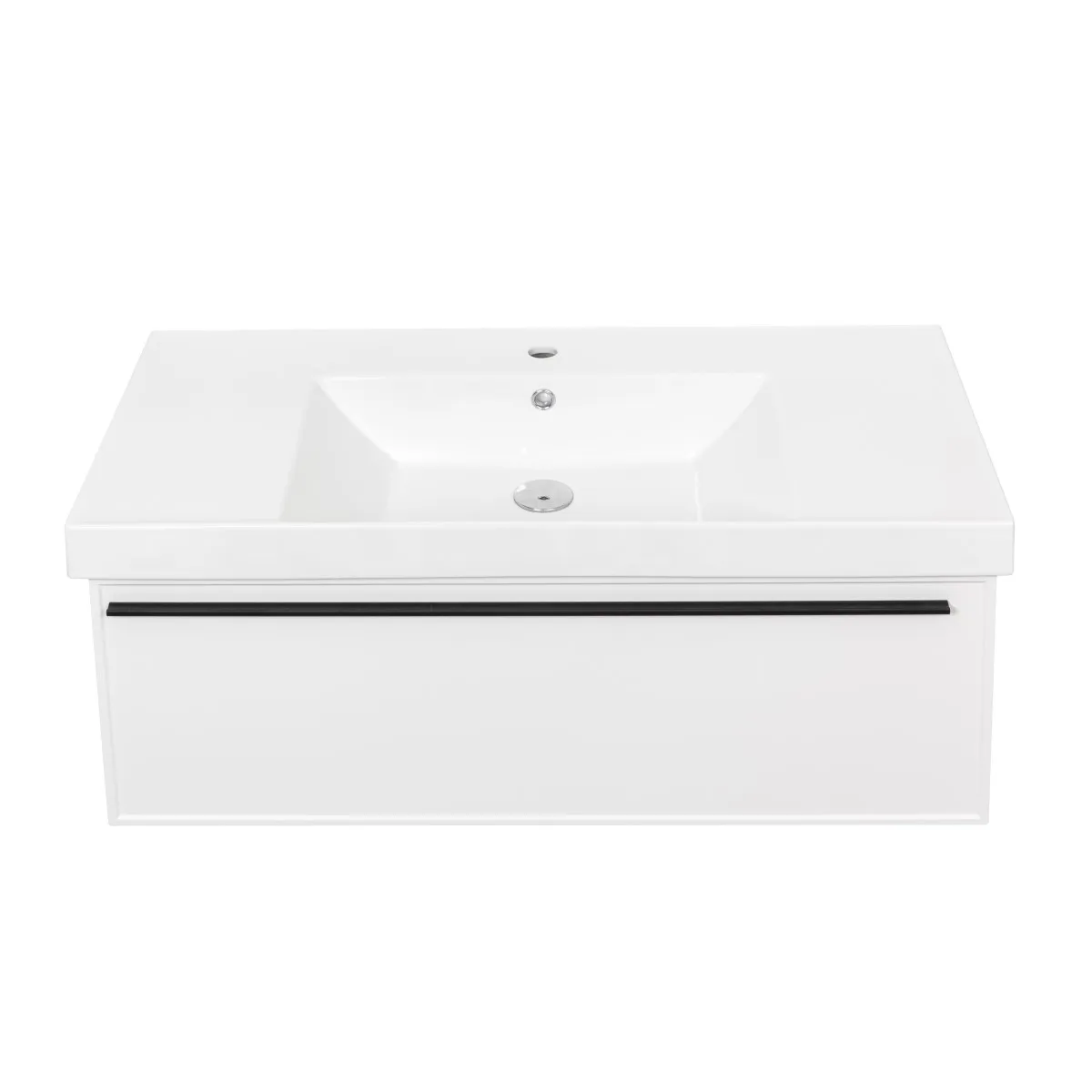 Тумба под раковину подвесная La Fenice Elba FNC-01-ELB-B-100, белая