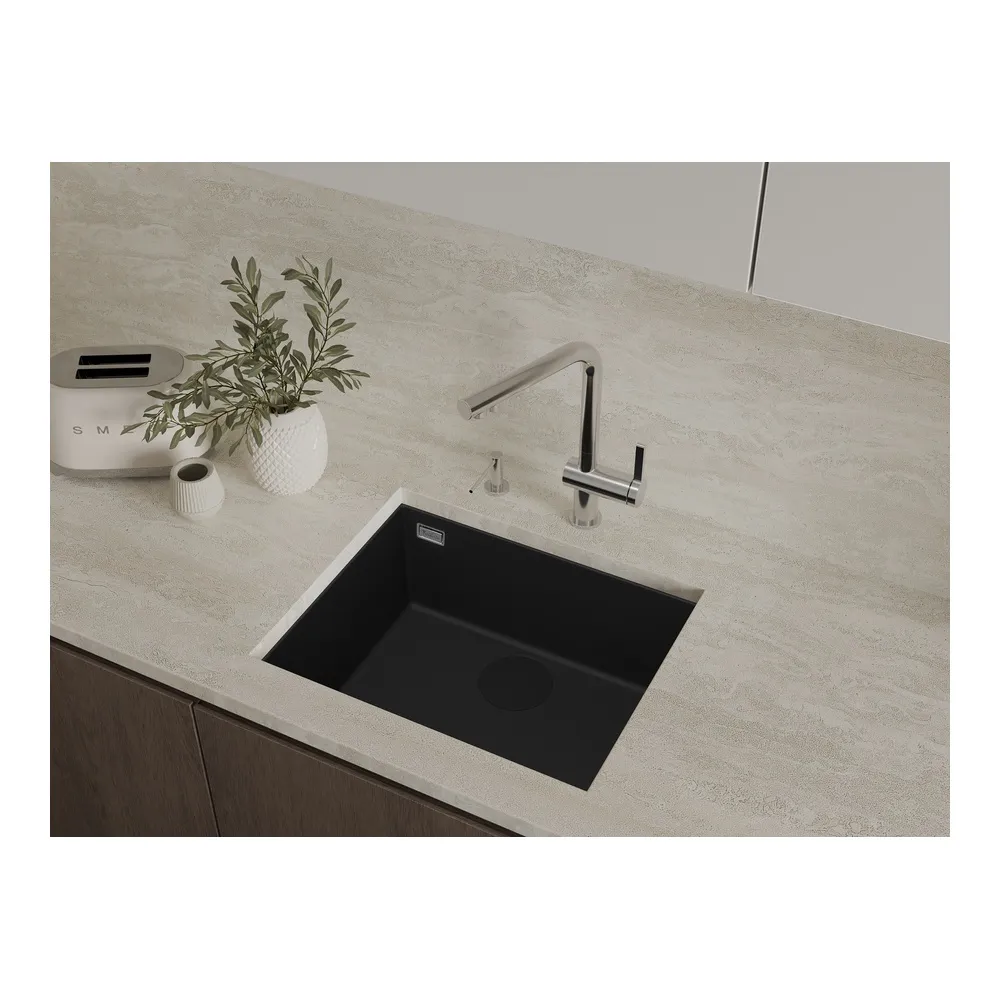 Кухонная мойка Rivelato STRIA SR-5649, черный