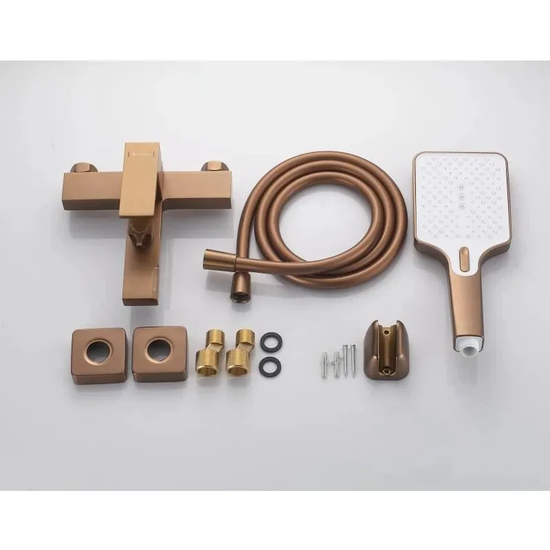 Смеситель для ванны Knotlor KN-22/RB, бронза