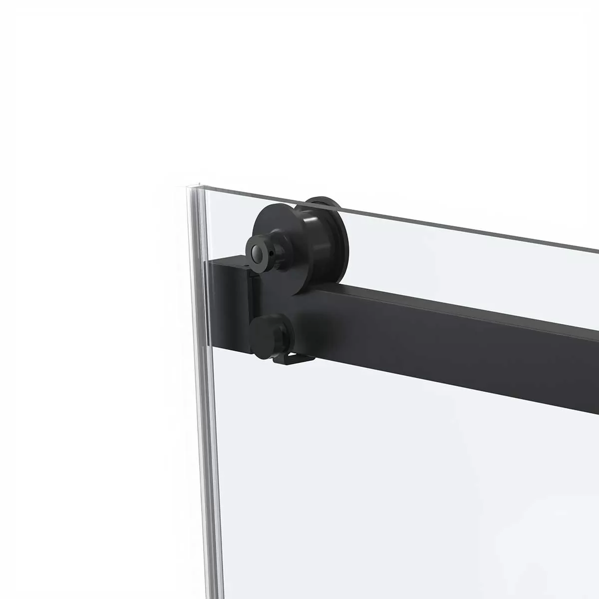 Душевой уголок Vincea Como Soft (VSR-1CS8012CLB) 1200х800 мм, черный, стекло прозрачное