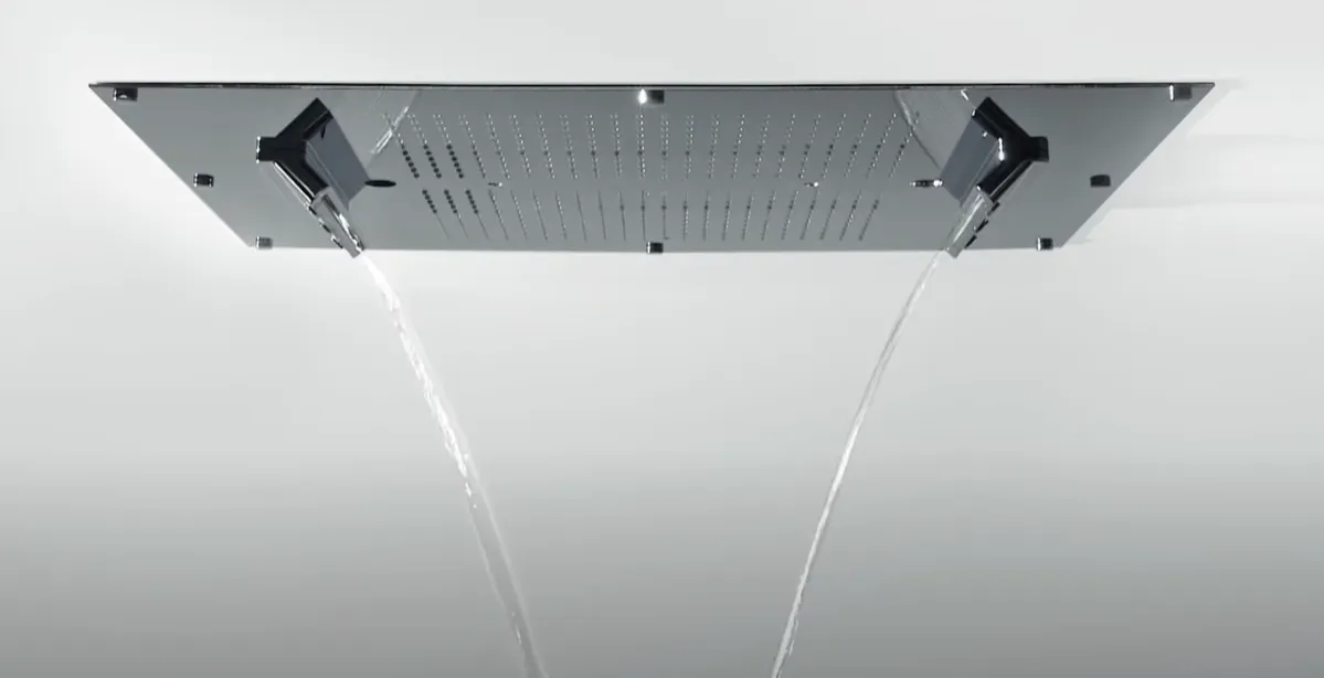 Многофункциональная душевая сиситема Carimali Mydream 700х500, чёрный матовый (23070XN/S-NEOP)