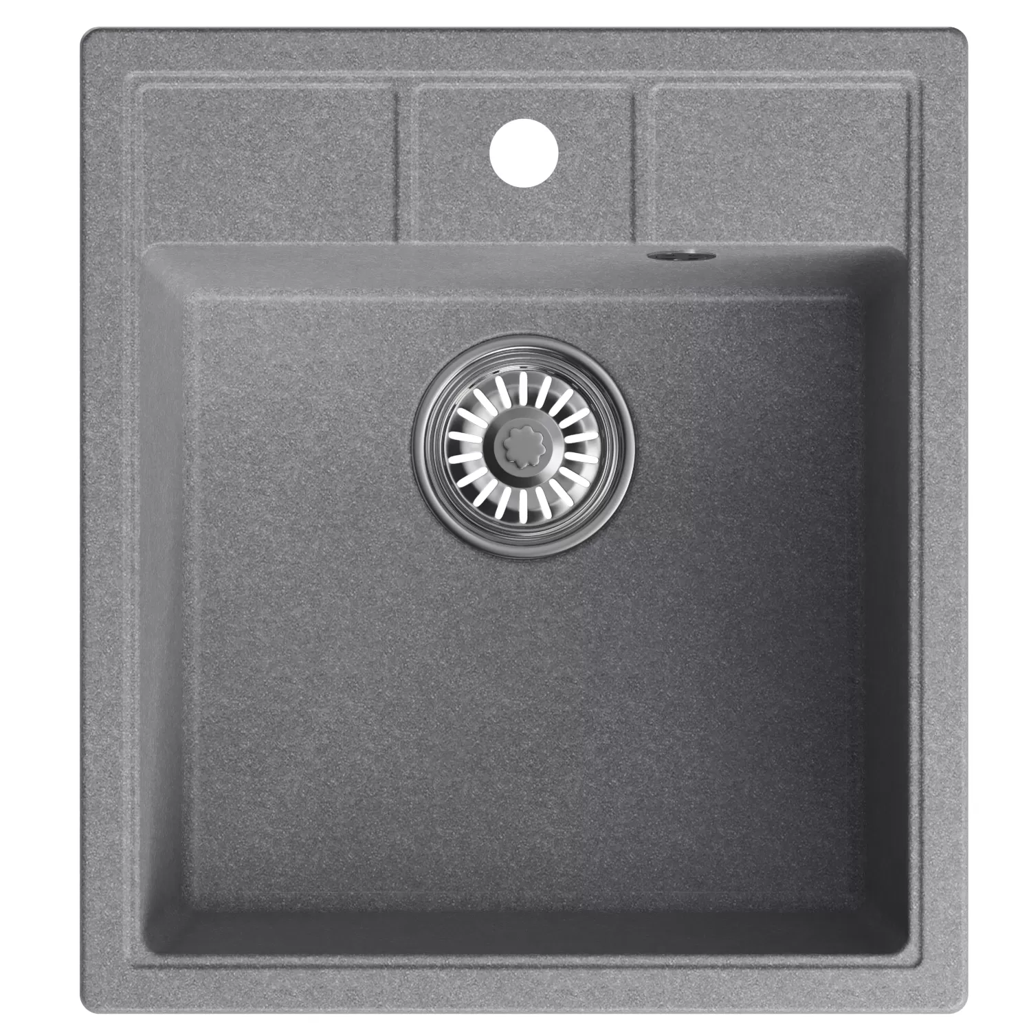 Мойка MIXLINE ML-GM28 графит (342)  450*500*190мм NEW (552183)