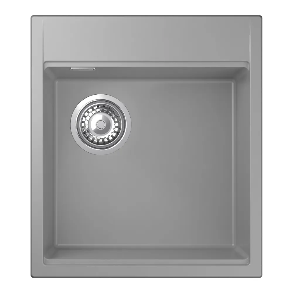 Кухонная мойка Rivelato TESORO TR-455-L, серый металлик