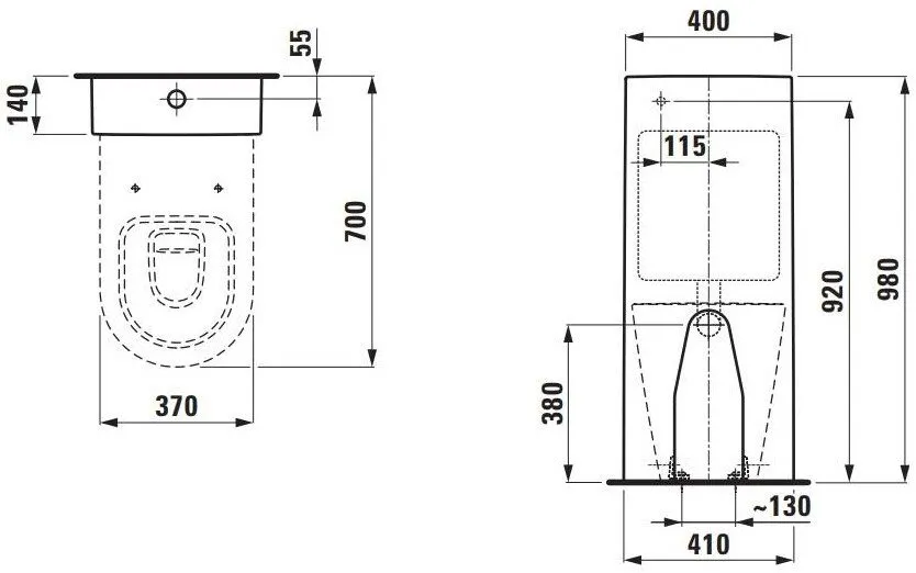 Бачок Laufen Kartell by Laufen (8.2866.1.000.881.1)