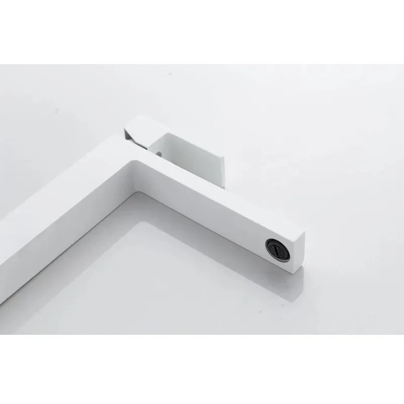 Смеситель для раковины высокий Knotlor KN-24/WY, белый