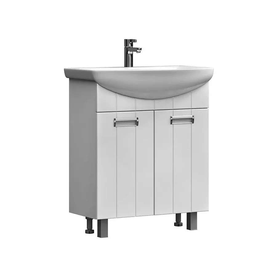 Тумба с раковиной напольная VIGO Diana tn.DIA.BAL.60.2D, 60 см