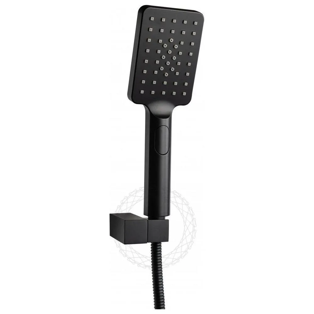 Душевая система встраиваемая FILARETE Waterfall FL1010BL, черный