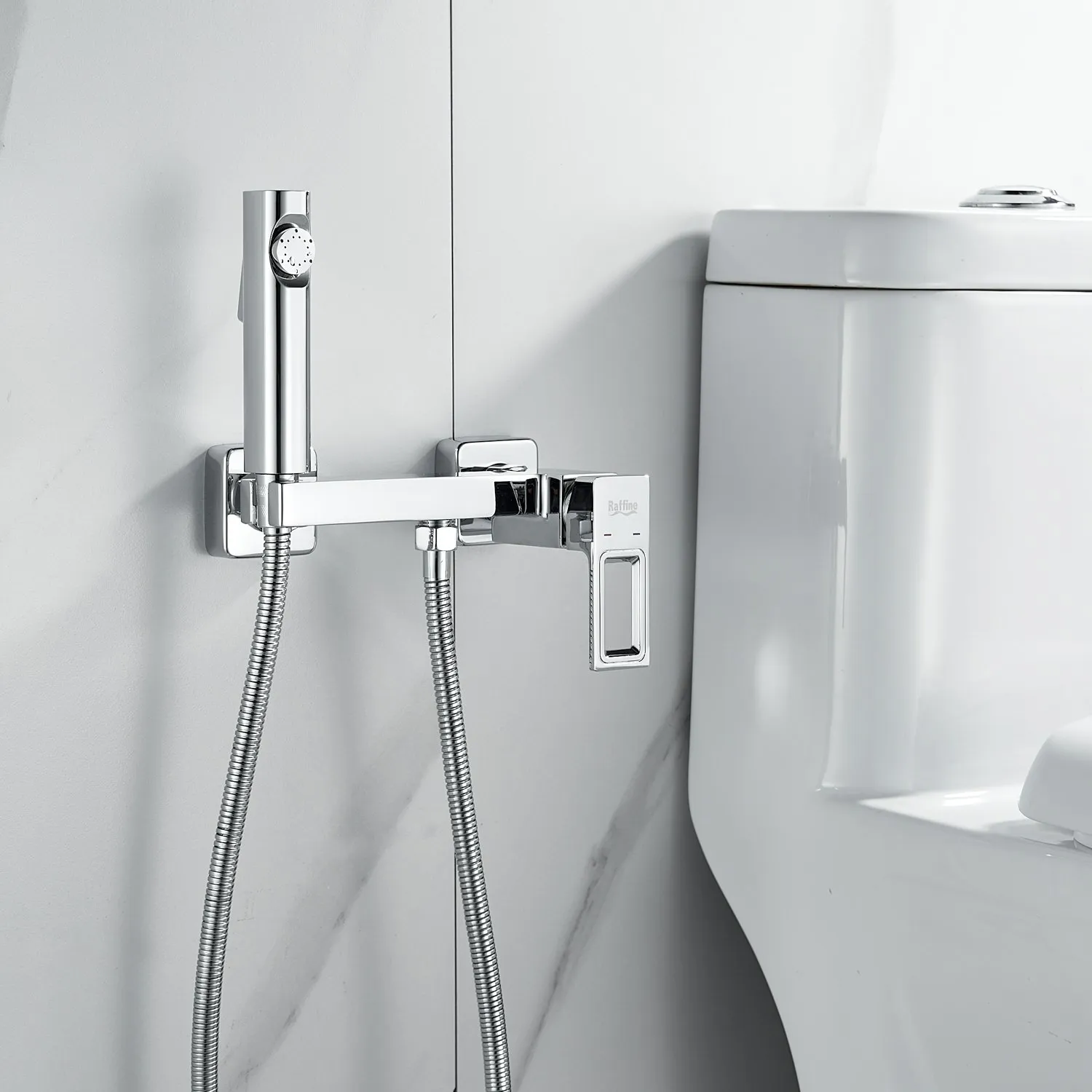 Гигиенический душ со смесителем Raffine F0596-1, хром
