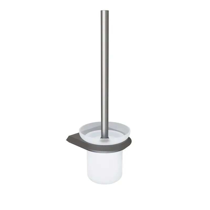 Ершик для унитаза Knotlor TB103GM, оружейная сталь