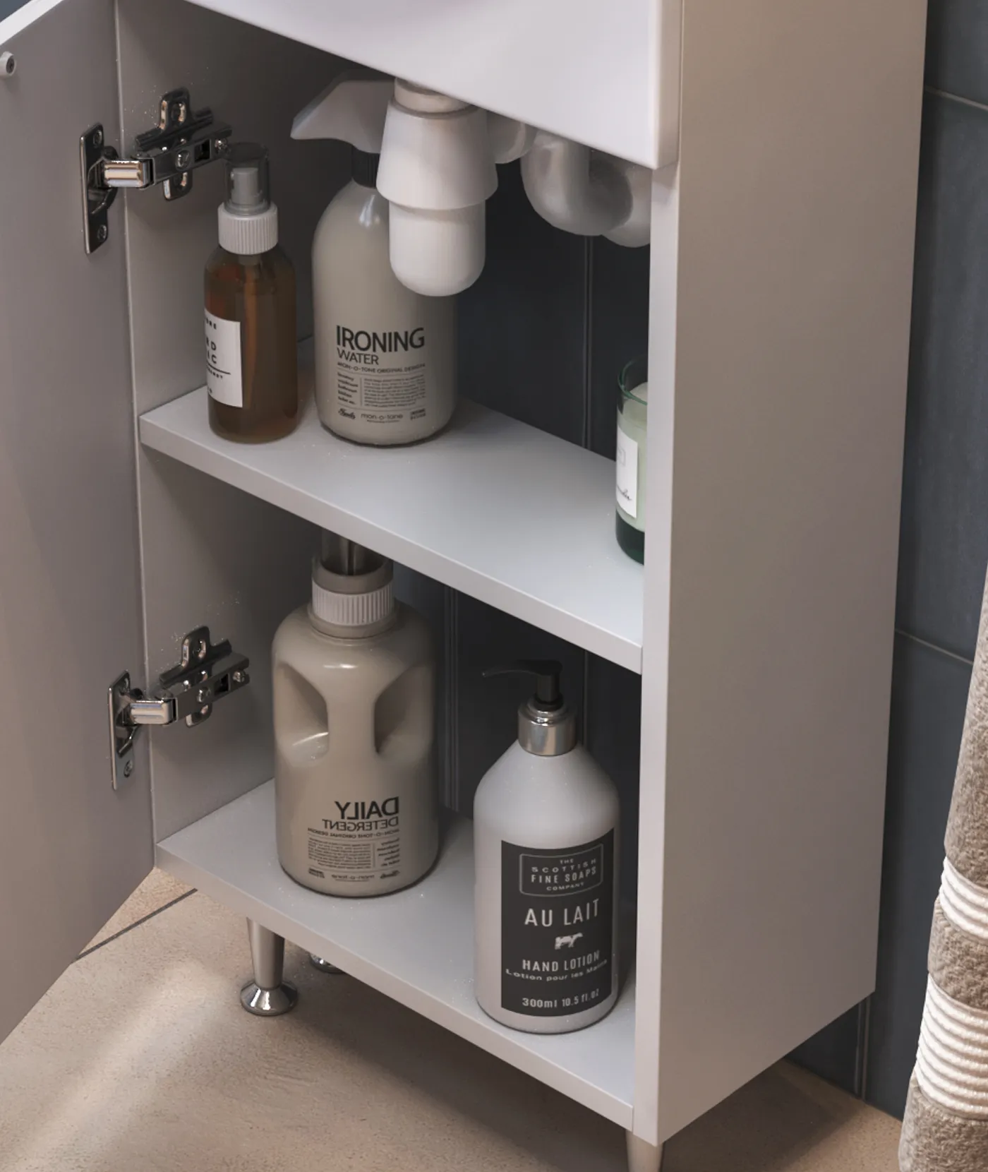 Тумба с раковиной напольная VIGO Callao tn.CAL.AZO.40.1D, 40 см