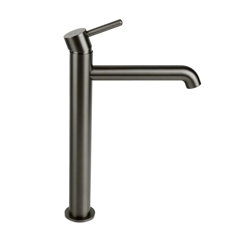 Смеситель для раковины высокий FILARETE Roun FL6020BG, графит