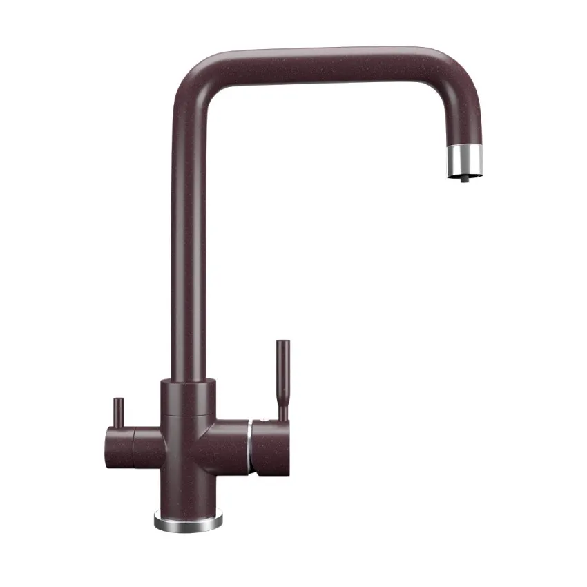 Смеситель для кухни Ulgran U-019-345, шоколад