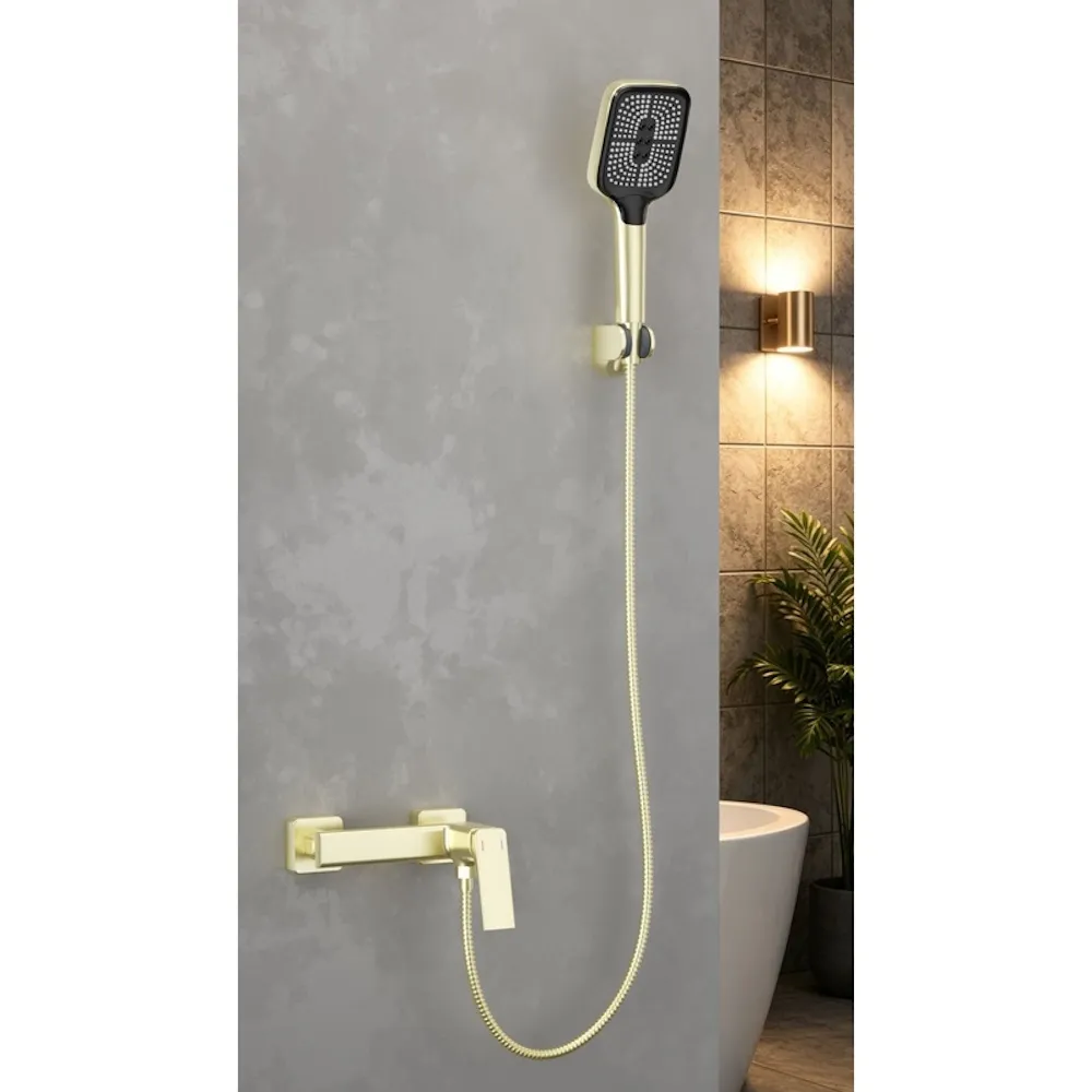 Смеситель для душа Savol S-DG2323C, матовое золото