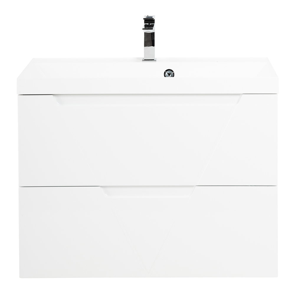 База под раковину подвесная BelBagno Vittoria 900х570х450 мм, Bianco Lucido (VITTORIA-900-2C-SO-BL)