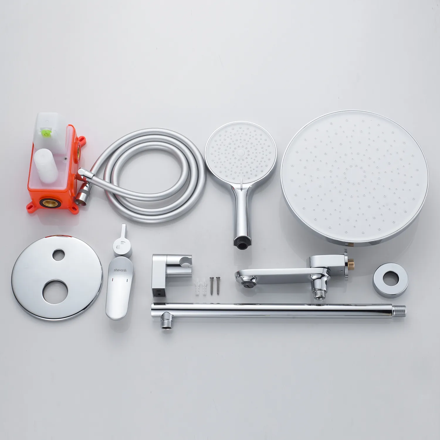 Душевая система встраиваемая Shevanik S4335, хром