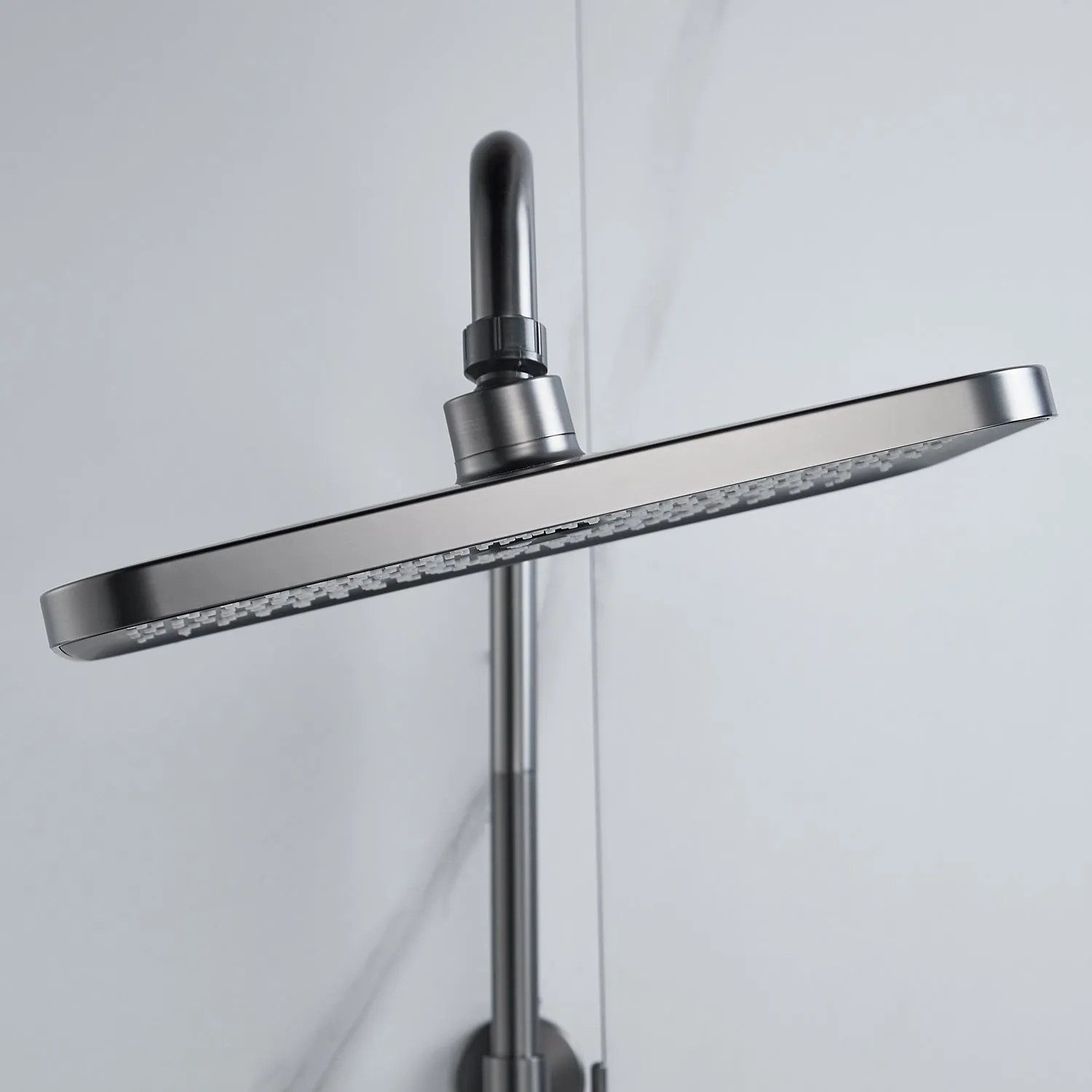 Душевая система Raffine F3696T, оружейная сталь