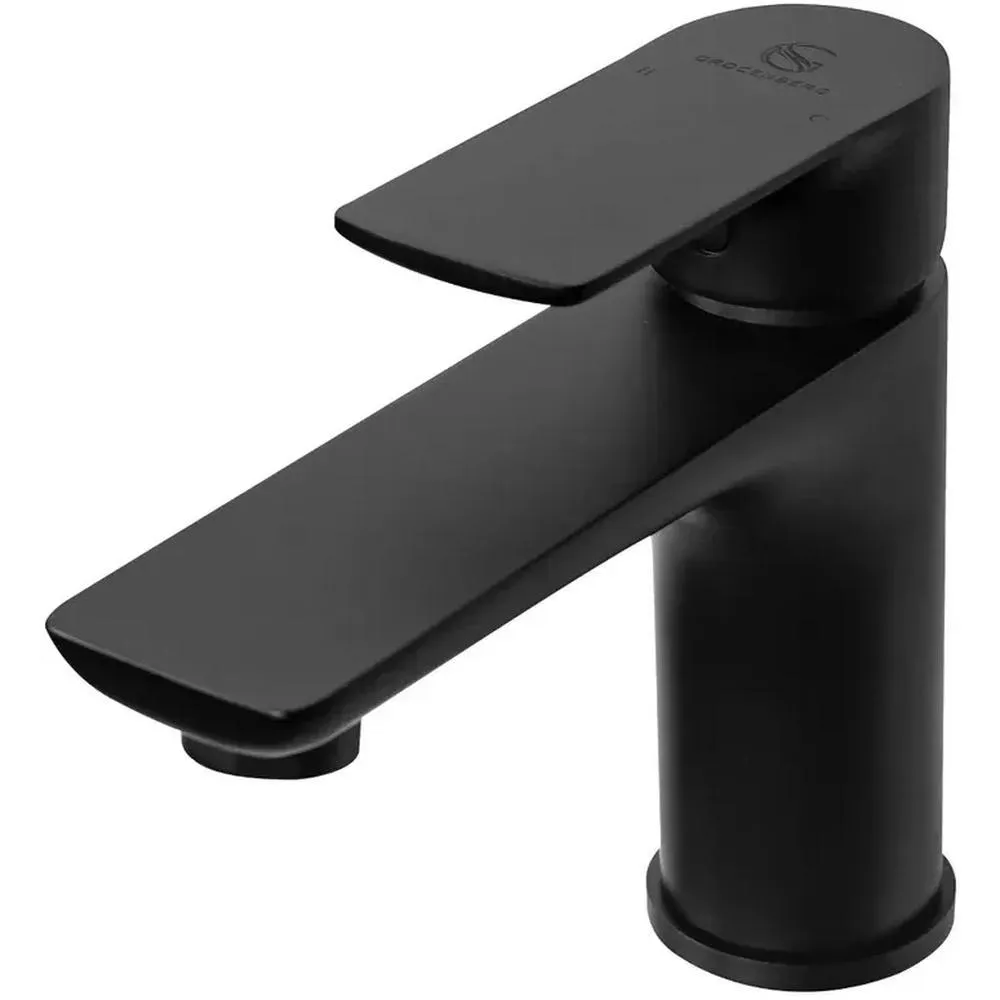 Смеситель для раковины Grocenberg GB2009BL, черный