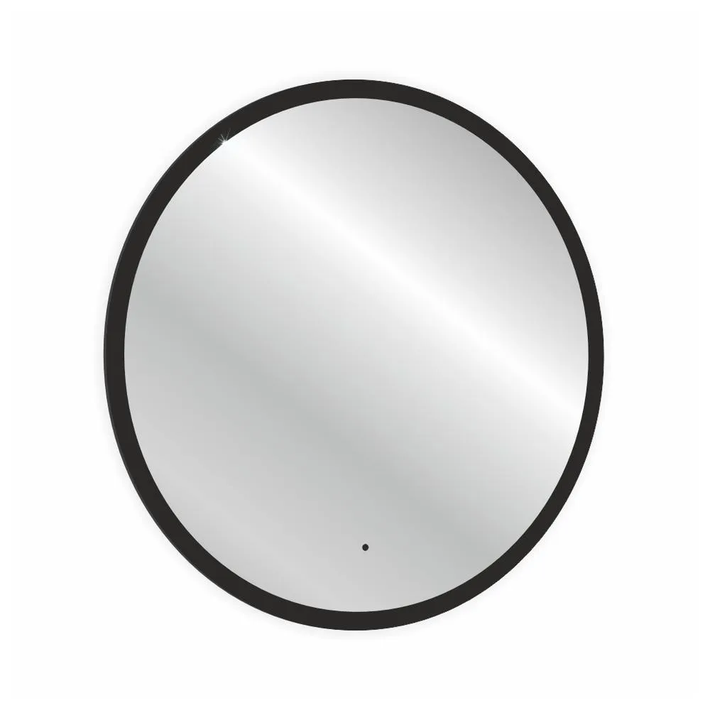 Зеркало Silver Mirrors Monaco-BLACK d600 (бесконтактный сенсор)