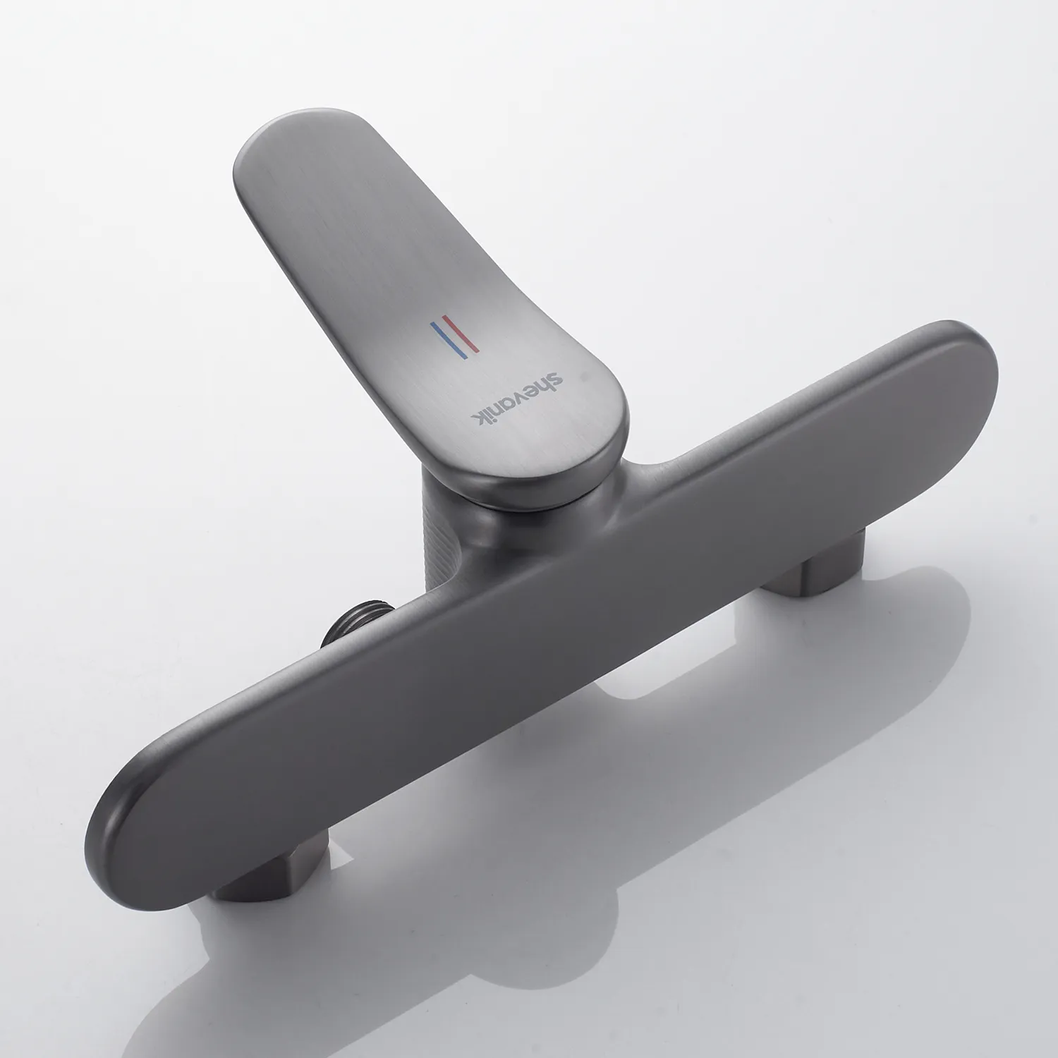 Гигиенический душ со смесителем Shevanik S4705T-1, оружейная сталь