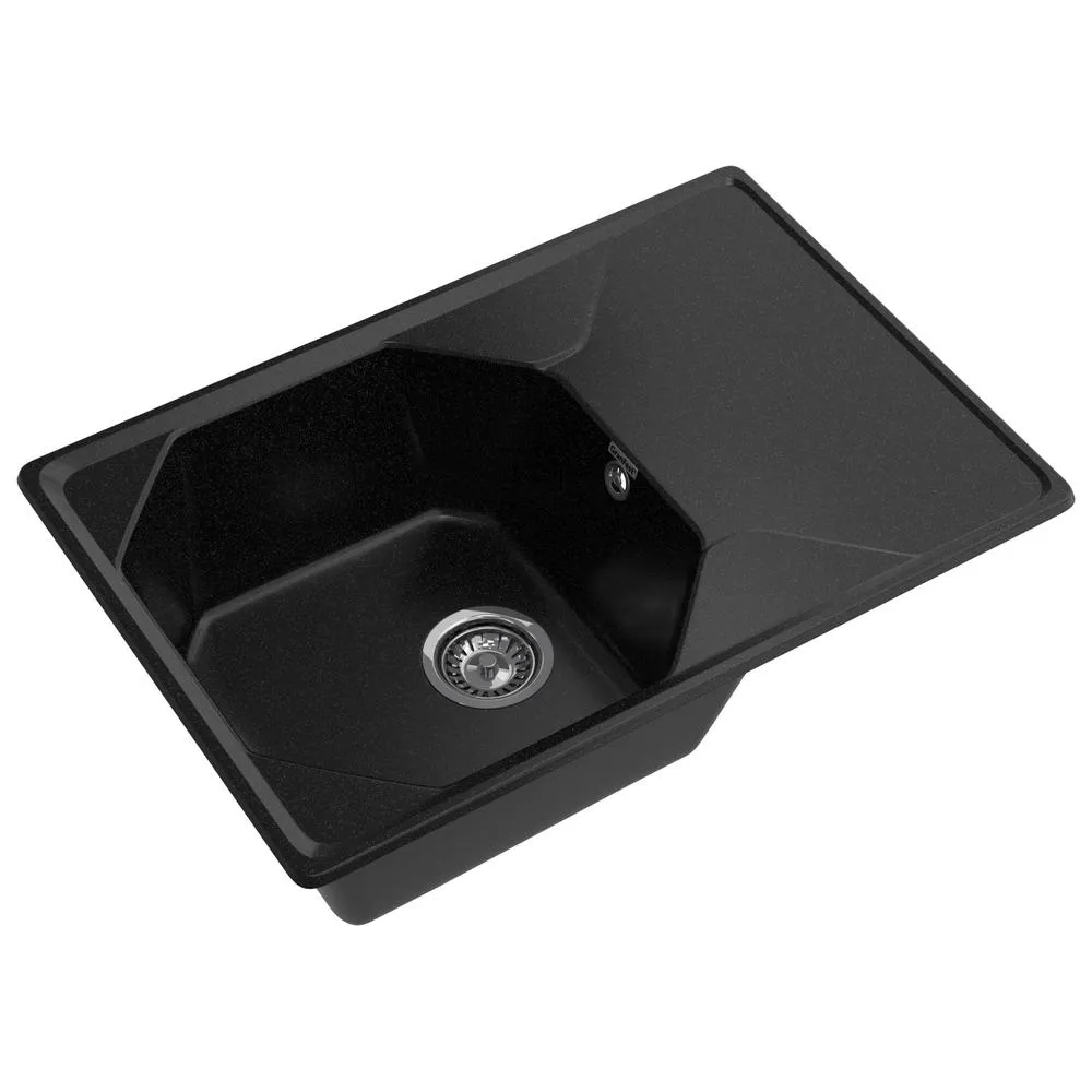 Кухонная мойка GranFest UNIQUE 740L, черный