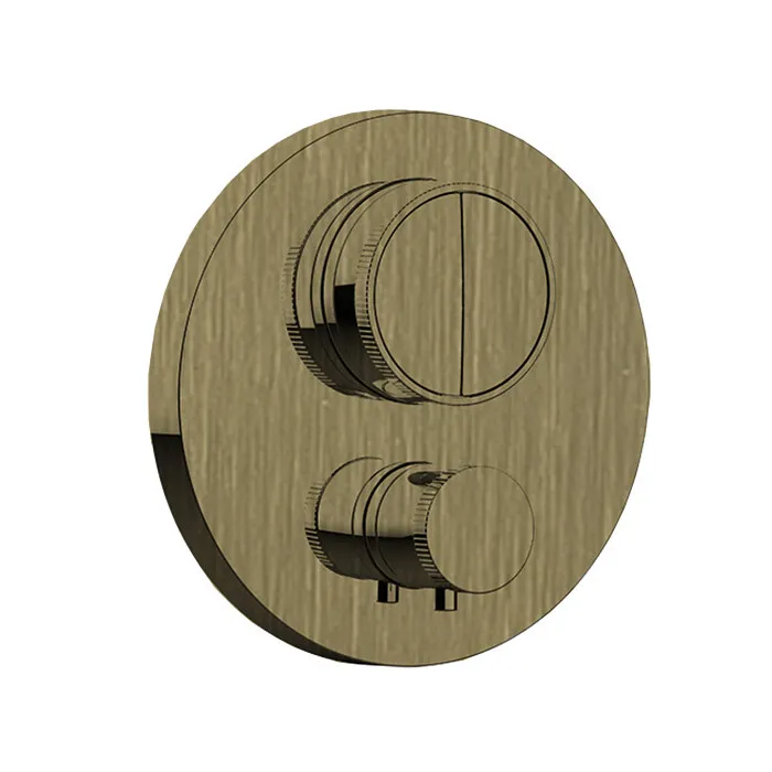 Смеситель для душа Almar Core, на 2 потребителя, High Brass Brushed PVD (E176632.HB)