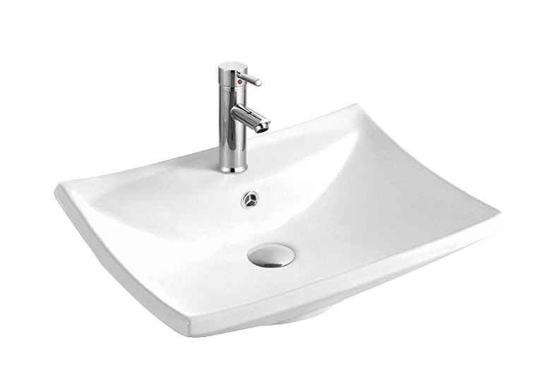 Раковина накладная для монтажа на столешницу 600*460*170 мм AQUATEK AQ5518-00