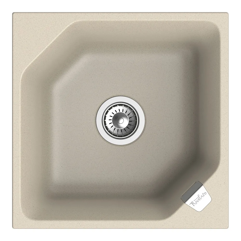 Кухонная мойка Rivelato LOCUS LS-50, темно-бежевый