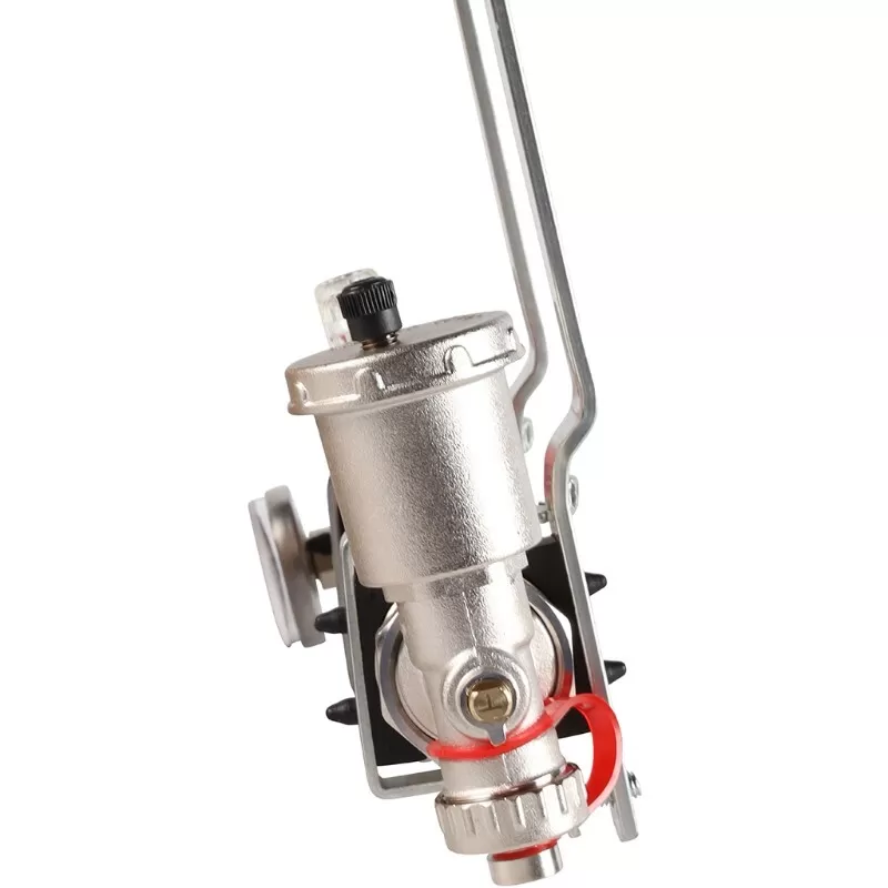 Коллектор Rommer 1"x3/4" на 2 контура с расходомерами в сборе (нерж. сталь) (RMS-1210-000002)