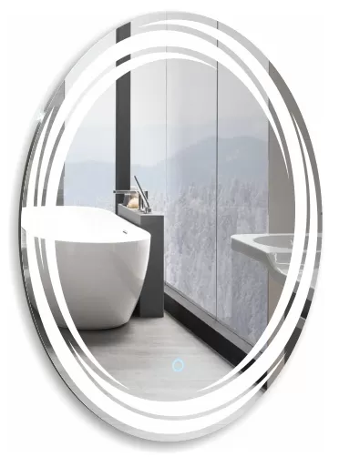 Зеркало SILVER MIRRORS 570*770 Сенсорный выключатель Нормандия (ФР-00000936)