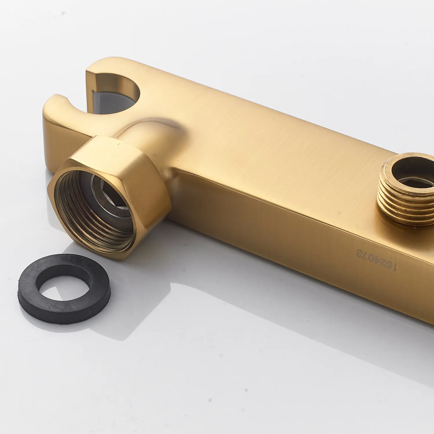 Гигиенический душ со смесителем Shevanik S4105G-1, золотой сатин