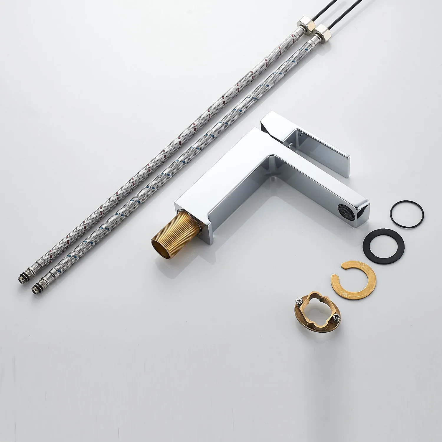 Смеситель для раковины Rose R1801-1, хром