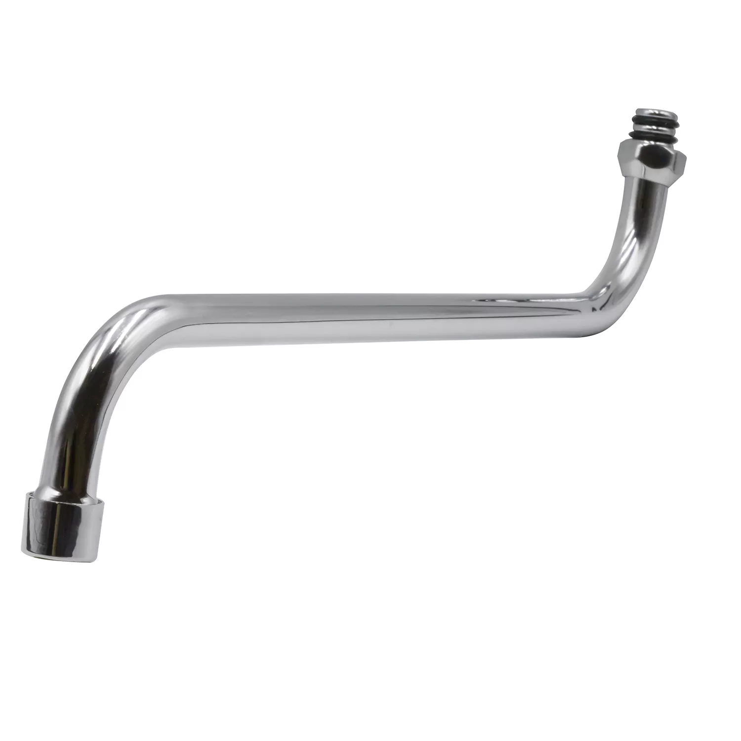 Излив для смесителя ванны MIXLINE 35см 1/2" трубчатый (рус) (подвес) (550570)