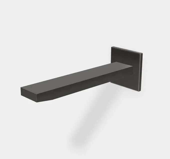 Излив Fima Carlo Frattini Shower accessories, хром черный (F2424CN)