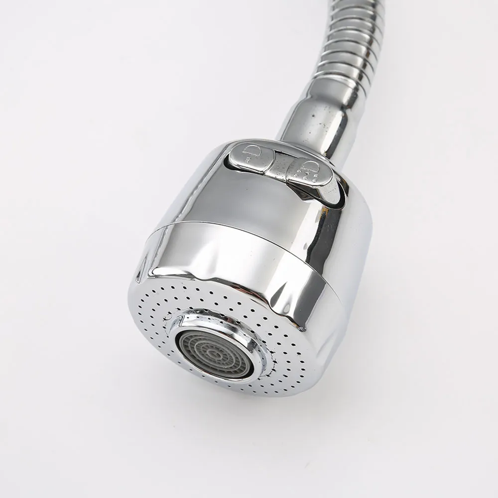 Смеситель для кухни с гибким изливом и режимом душ FRAP F43701-B, хром