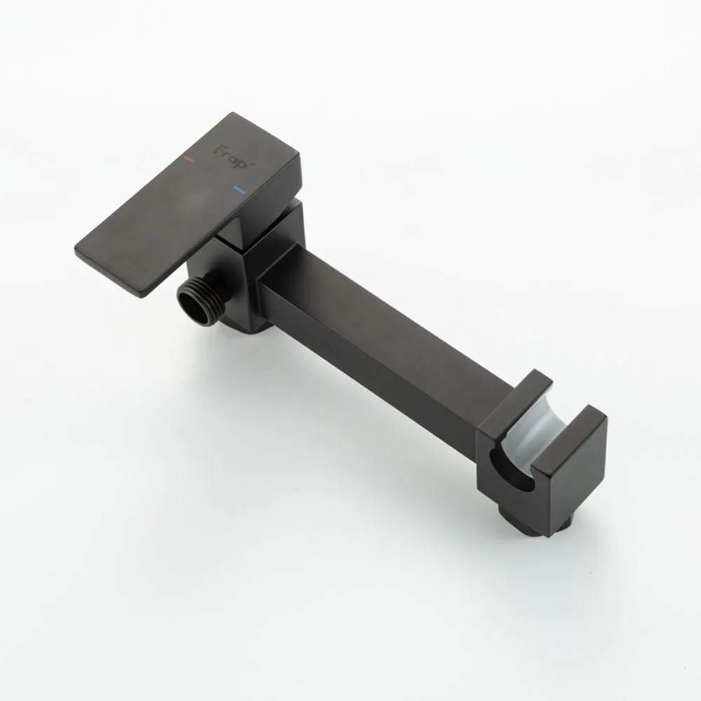 Гигиенический душ со смесителем FRAP F7591-6, черный