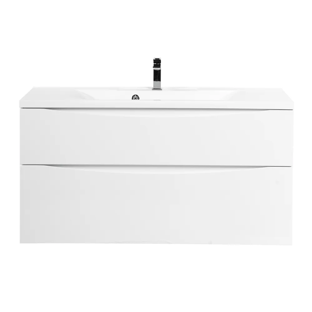 База под раковину подвесная BelBagno Marino-H60 1200х600х450 мм, Bianco Lucido (MARINO-H60-1200-2C-SO-BL-P)
