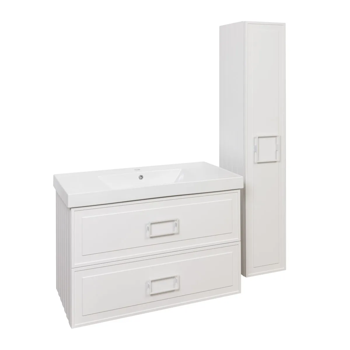 Пенал подвесной La Fenice Cubo FNC-05-CUB-B-30, белый