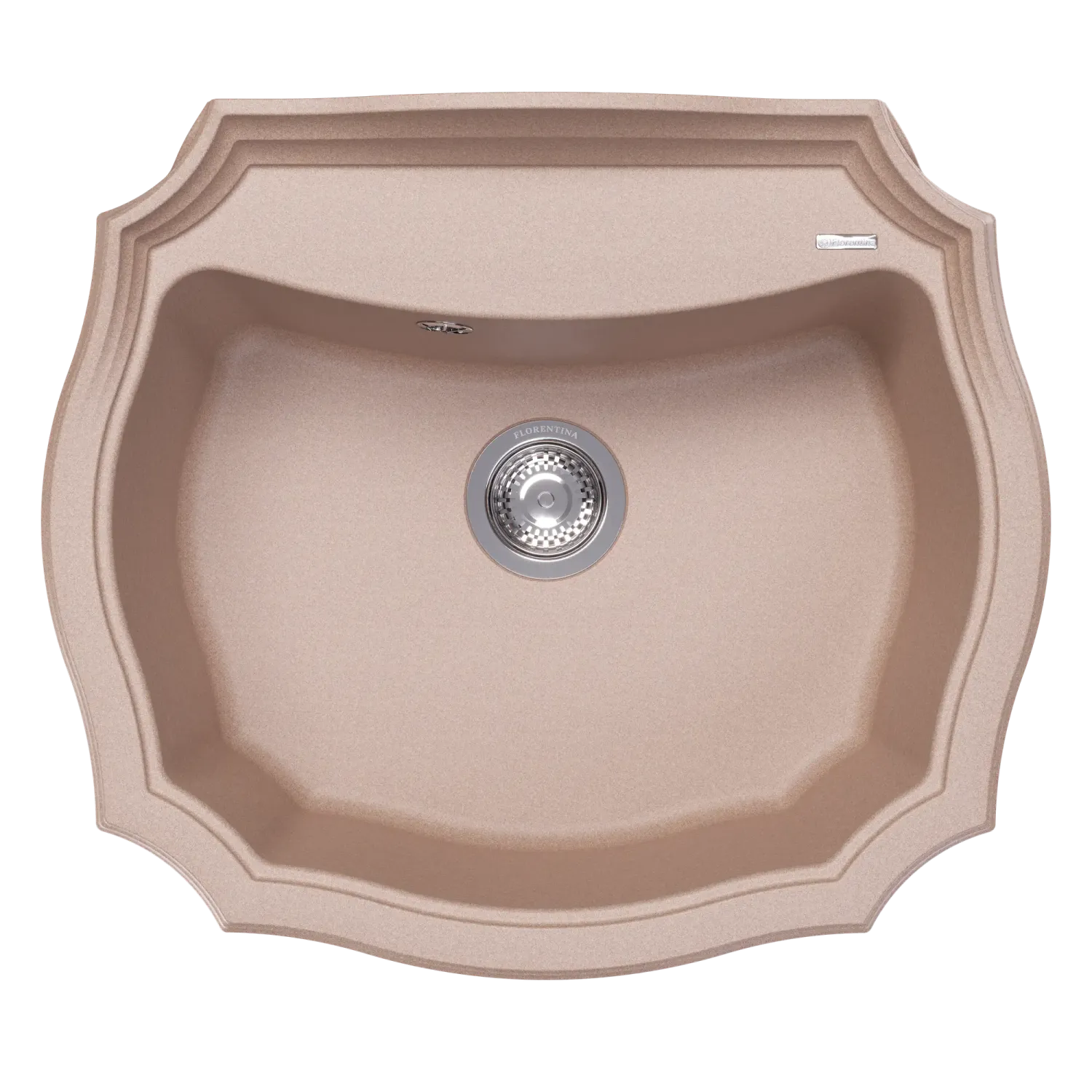Мойка Florentina "Эмилия" 640, песочный FS (20.355.D0640.107)