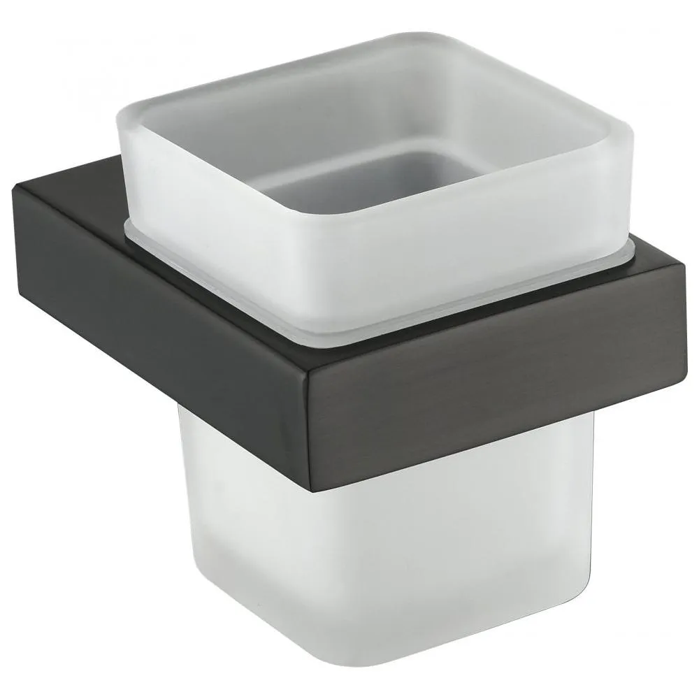 Стакан для ванной комнаты Grocenberg AC0021BG, графит