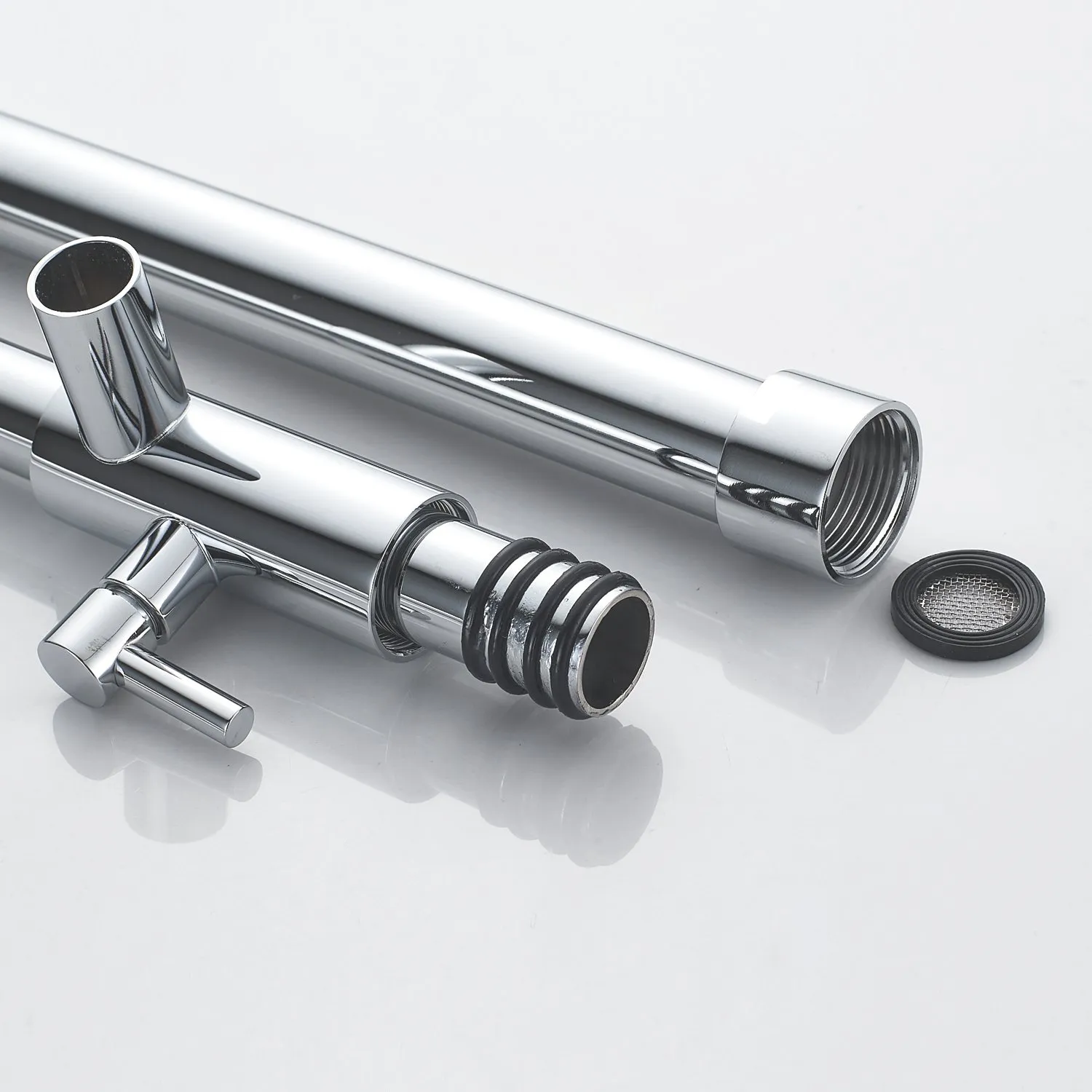 Душевая система Shevanik S6136, хром